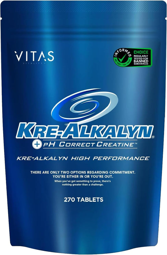 VITAS (Baitas) Crealkaline High Performance Creatine 270 Tablets