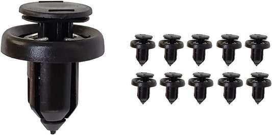 A.P.O Bumper Clips, 10 Pcs, (C) Genuine Part Number for Honda 91505-S9A-003, 10 Pieces