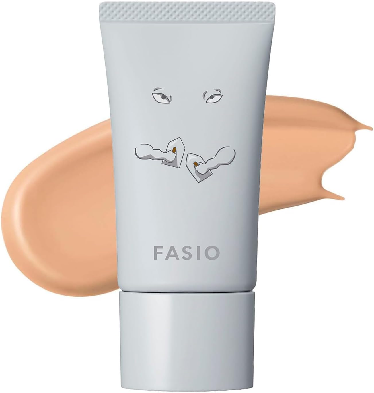 FASIO BB Cream Airy Stay BB Tint UV 03, Medium Beige, 1.1 oz (30 g), GeGeGe no Kitaro Nurikabe, Limited Design, Waterproof, Sebum Proof, SPF 50+/PA++++, Sunscreen, Makeup Foundation
