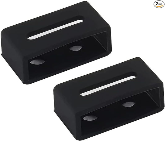 2 Pack for Casio Replacement Watch Strap Loops Rubber Band Ring Holder 16mm 18mm 20mm 22mm 24mm Replacement Repair Compatible Strap Loop for G-shock/PROTREK Compatible Wrist/Watch Band Strap Loop