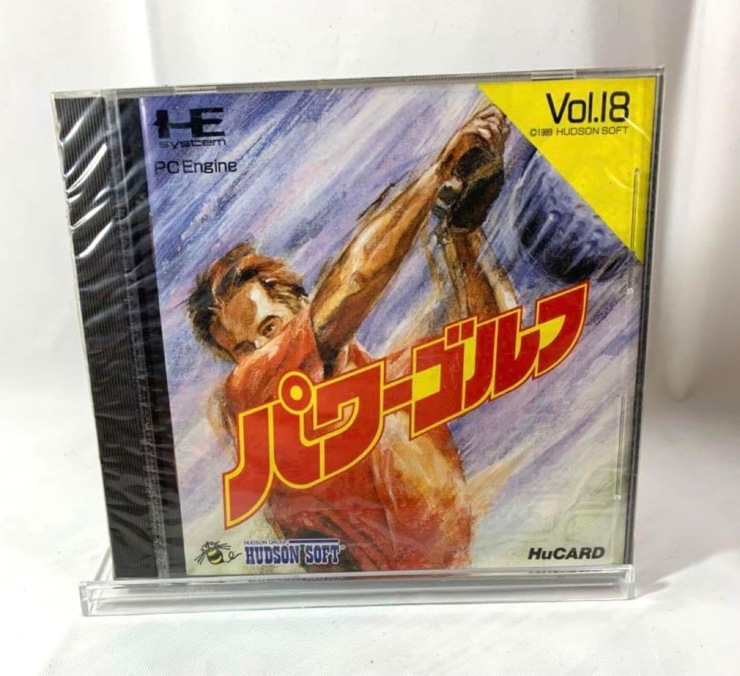 Power Golf PC Engine Game Software T23P