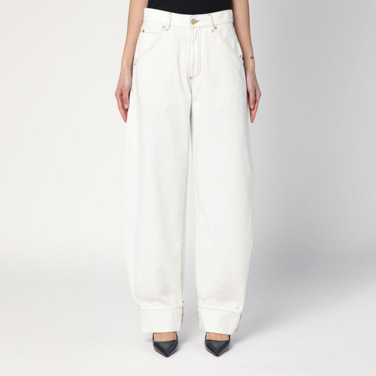 Darkpark Khris White Balloon Jeans - Image 1