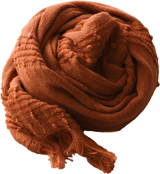 ORIM Casual Box, Made in Japan, 100% Cotton, Washable, Taoru Scarf, One Size Fits Most, Available in 8 Colors, Imabari Towel, UV Protection, Stole