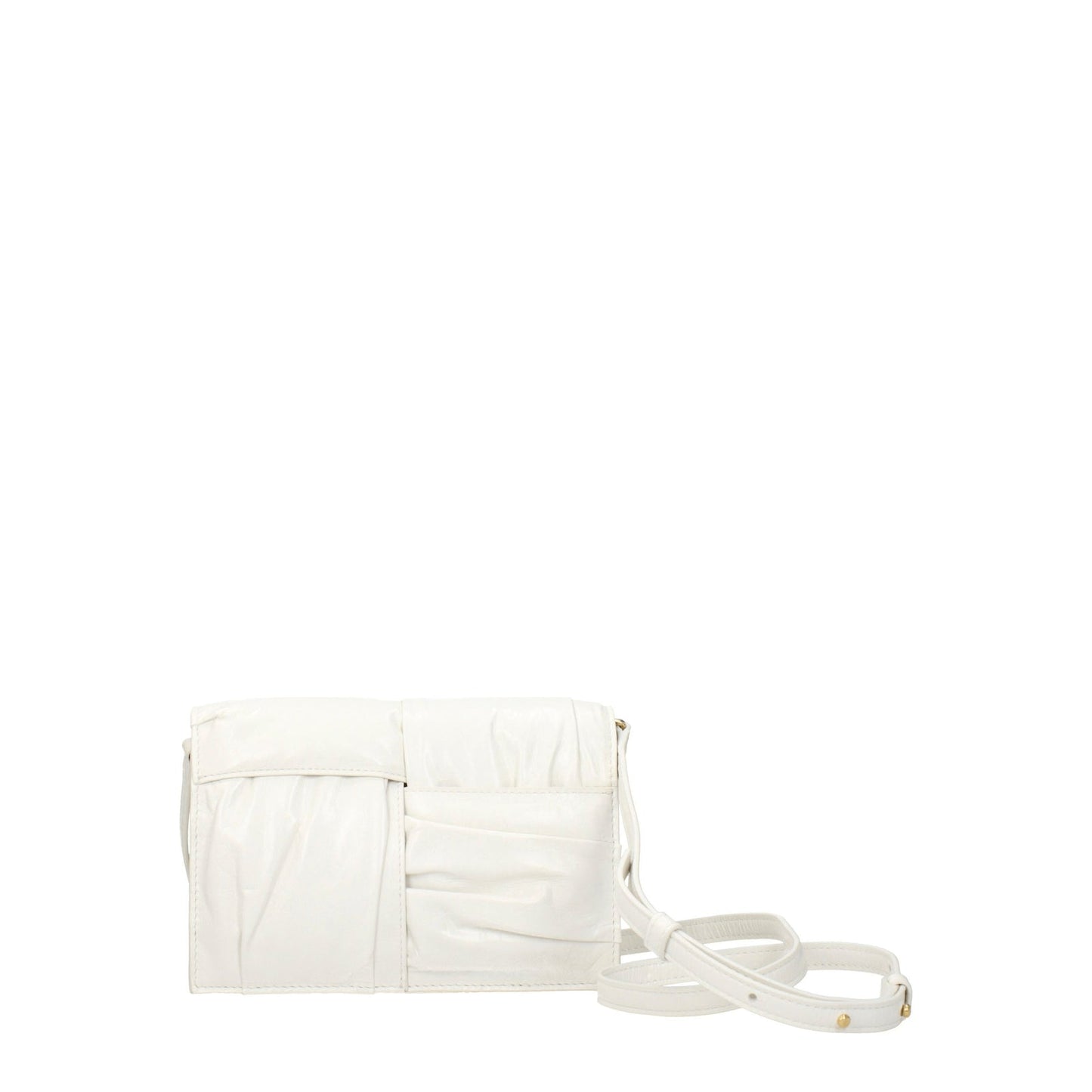 Bottega Veneta Pochette Cassettes女性ホワイトレザー - Image 1