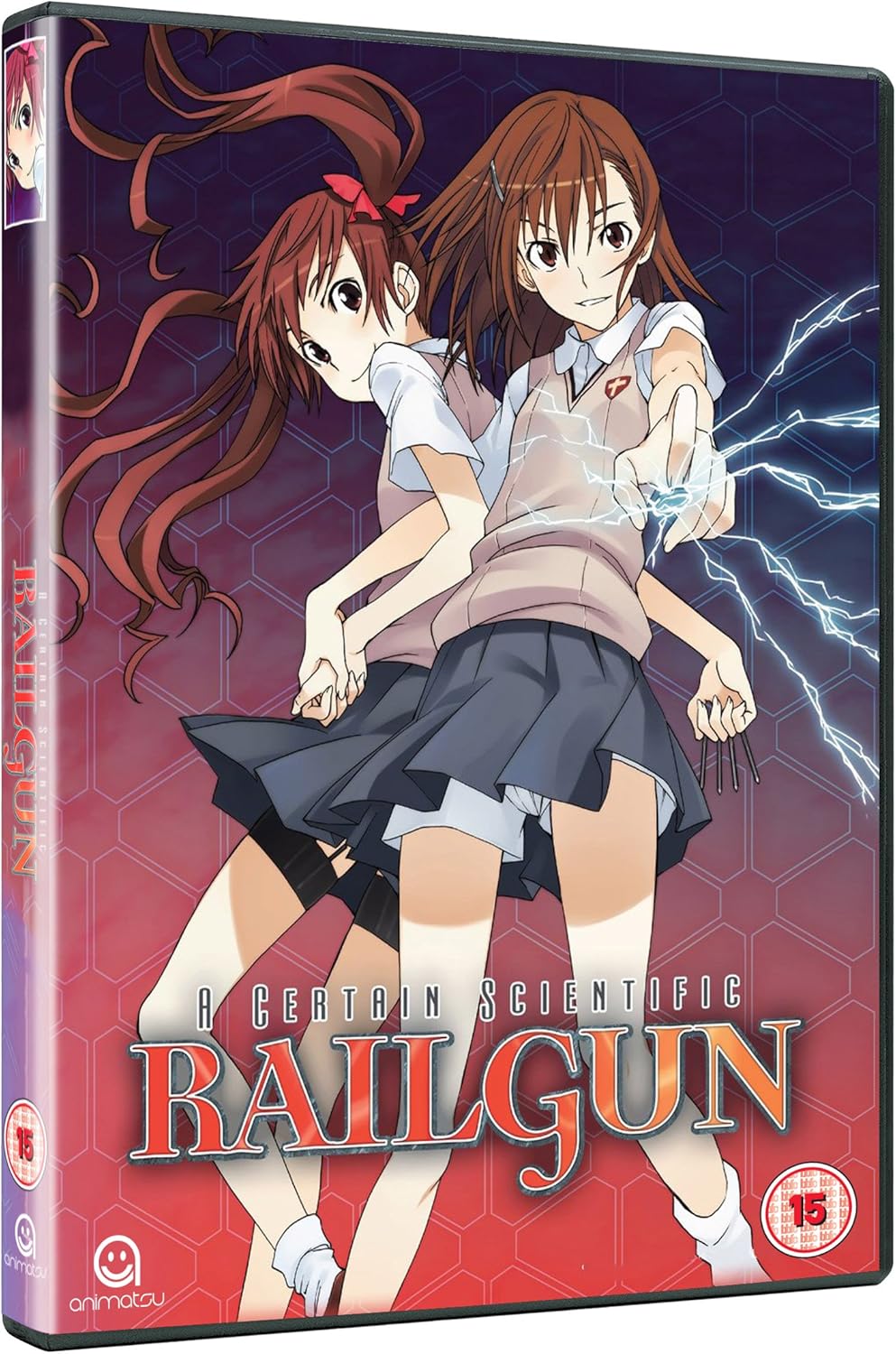 A Certain Scientific Railgun, Complete DVD-Box Set (All 24 Episodes), Kazuma Kamachi, Railgun Anime, DVD, NTSC