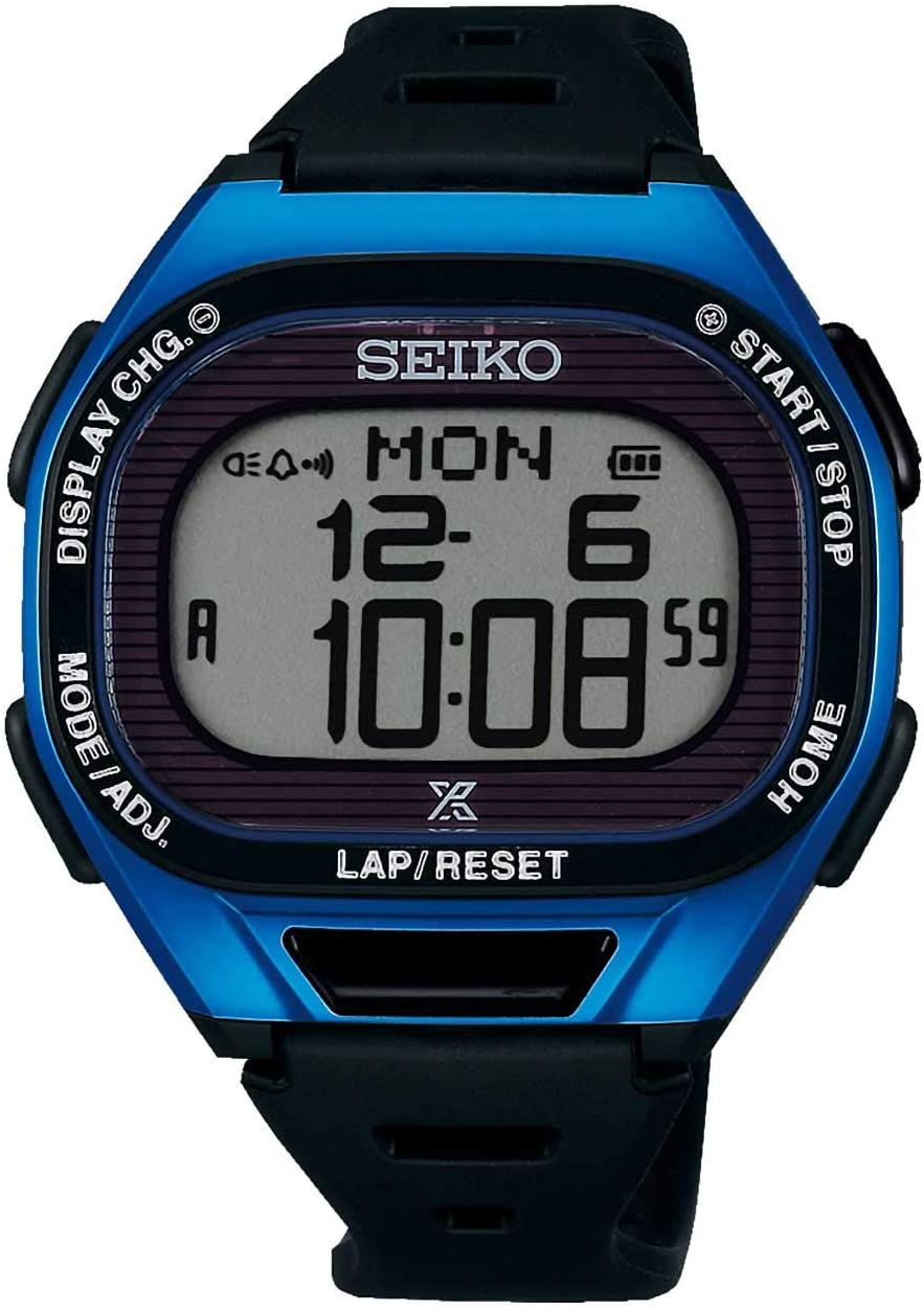 Seiko SBEF049 Prospex Super Runners S690 Ultra-thin Solar Sports Shop Limited Model (Metallic Blue)