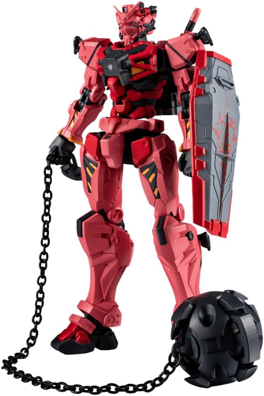 Tamashi Nations Gundam Universe Mobile Suit Gundam GQuuuuuuux gMS-α Red Gundam, Approx. 6.1 inches (155 mm), ABS & PVC Pre-painted Action Figure