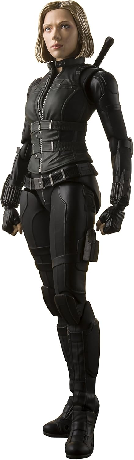 S.H. Figuarts Avengers Black Widow (Avengers: Infinity War), Approx. 7.5 inches (190 mm), PVC & ABS, Pre-painted Complete Action Figure