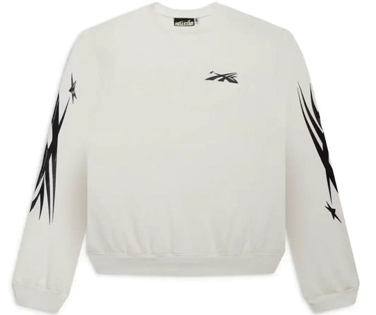 HELLSTAR SPORTS WHITE SWEATPANT SET