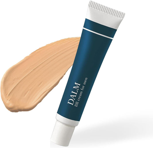 Comolife DALM Medicated BB Cream, Men's SPF30 PA++, Approx. 0.7 oz (20 g), Natural Finish, Sweat Resistant, Natural Color, Foundation, Sunscreen, Men's, Medicated Ingredients, Skin Care, Dark Beard,