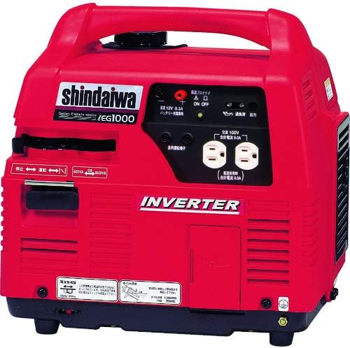 Shindaiwa IEG1000-M Inverter Generator, Gasoline Engine, Soundproof Type, Yamabiko