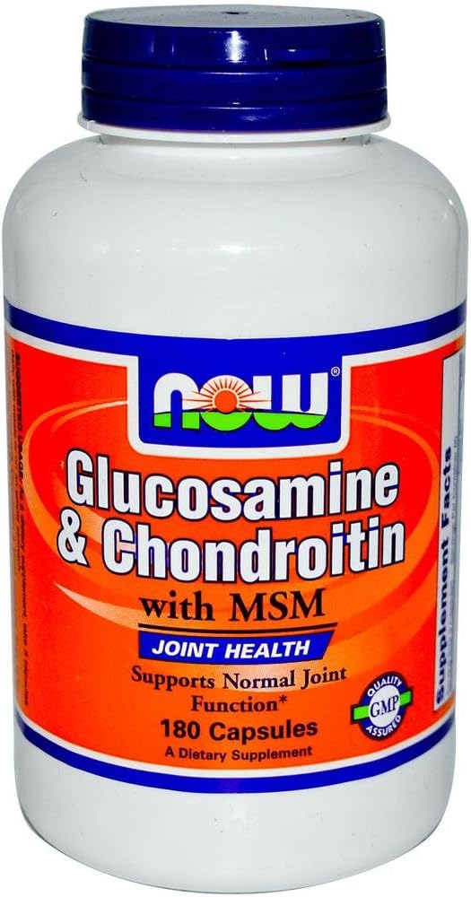 Now Foods (Made in USA) Glucosamine & Chondroitin Plus MSM Set of 2