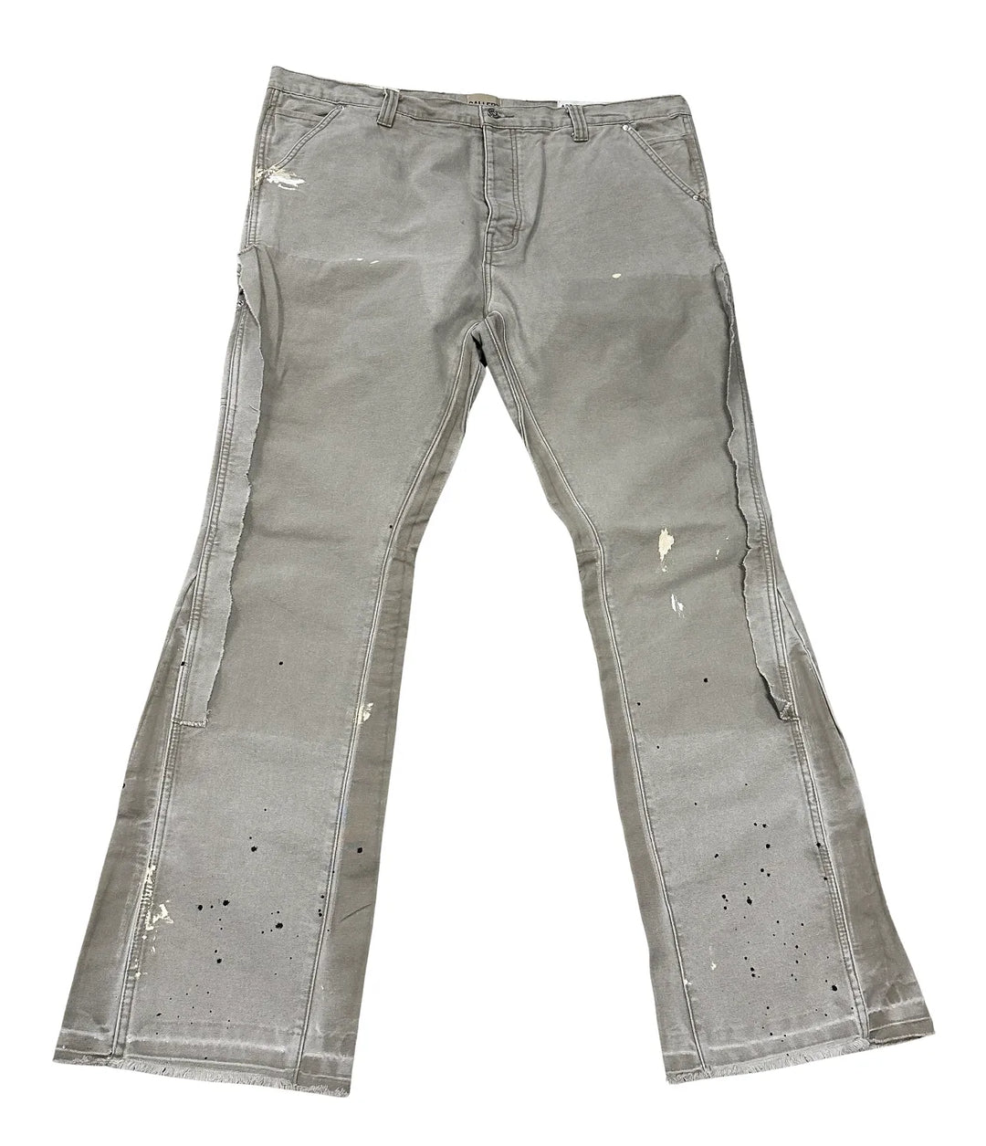 GALLERY DEPT. LA FLARE 'CEMENT PAINT' CARPENTER JEANS