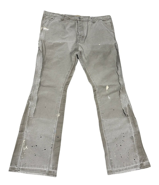 GALLERY DEPT. LA FLARE 'CEMENT PAINT' CARPENTER JEANS