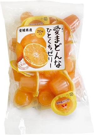 Misaki Orchard Aima All Hitokuchi Jelly, 0.7 oz (21 g) x 20 Packs