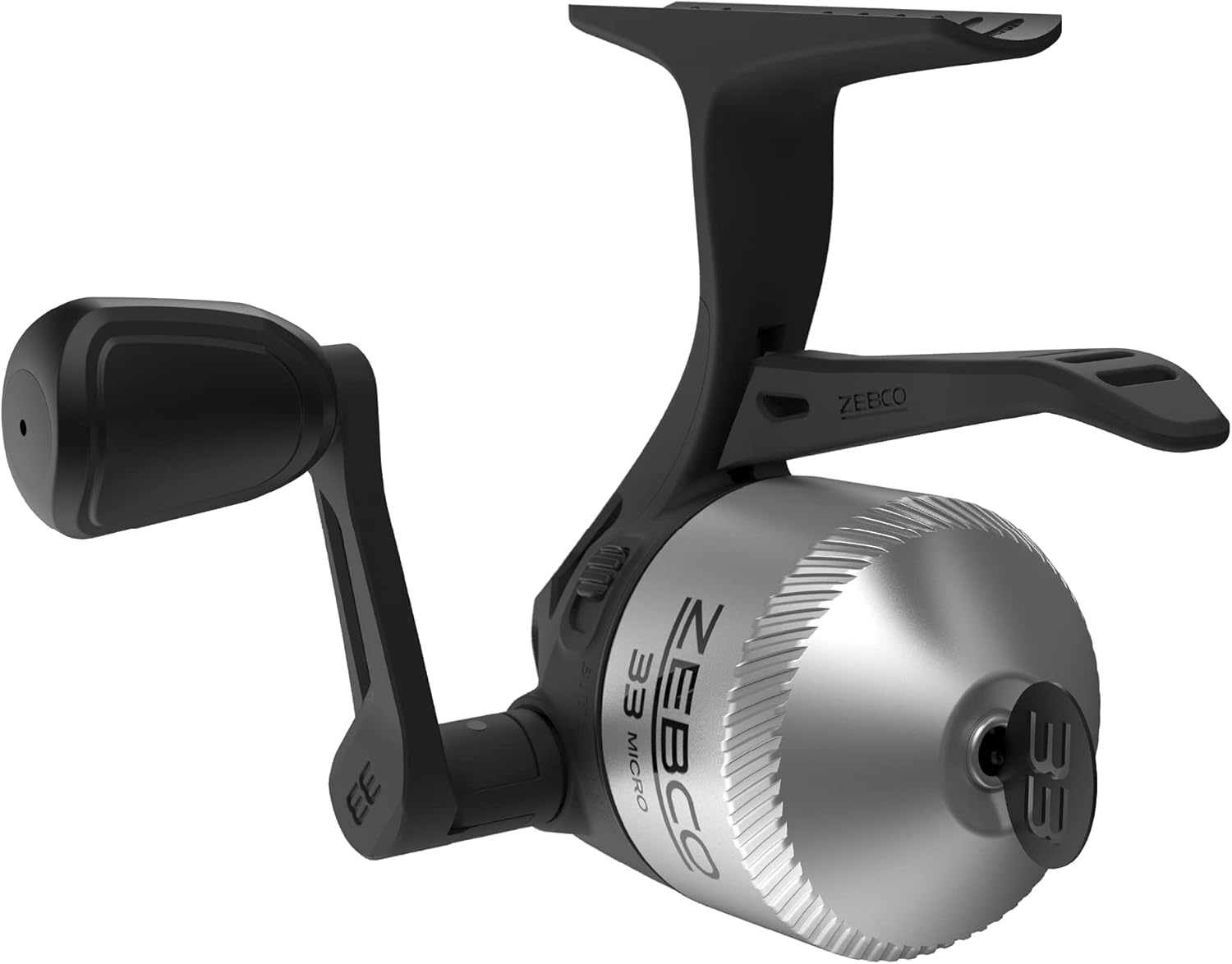 Zebco Spincast 33 Fishing Reel, Right/Left Handed Retrieve Changeable Bite Alert All Metal Gear Zebco Cajun Line Presspool