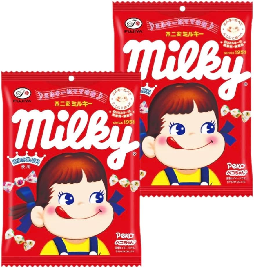 Fuji Fujiya Milky Candy Fuji Milky Candy Fuji 3.5 oz (100 g) x 2