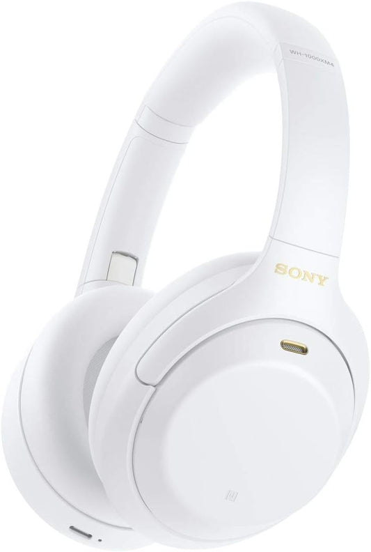 New Color Silent White Sony Wireless Noise Cancelling Headphones WH-1000XM4: LDAC/Alexa Built-In / Bluetooth / High Resolution / Up to 30 Hours of Continuous Playback, Sealed Type, Microphone