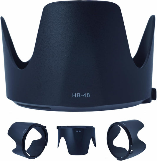 Camera Mount Lens Hood HB-48 Replacement for Nikon HB-48 for Nikon F-Mount Lens AF-S NIKKOR 70-200mm f/2.8G ED VR II Camera Lens Hood Replacement Lens Hood Replacement Lens Hood