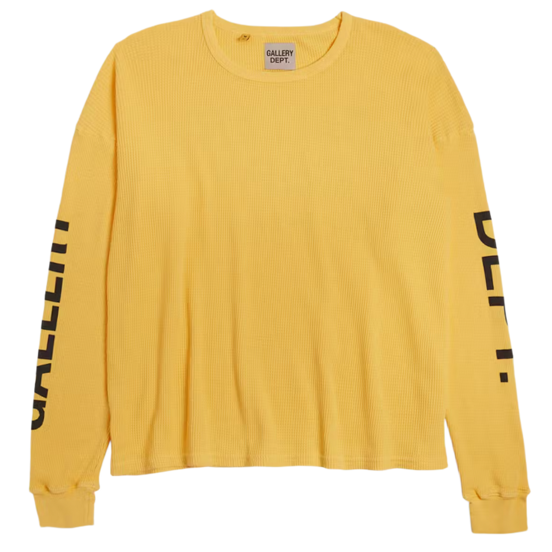 GALLERY DEPT. 'YELLOW' THERMAL LONGSLEEVE