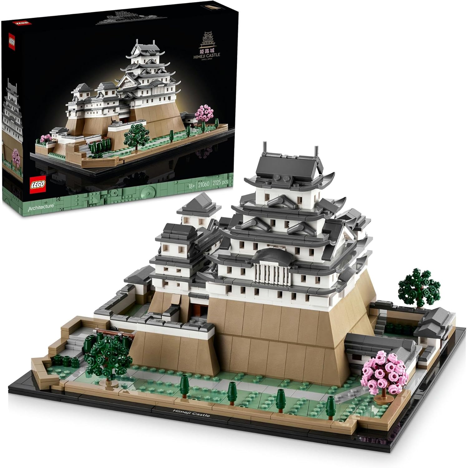 LEGO Architecture Himeji Castle Toy Building Block Birthday Present Blocks Mother's Day Father's Day Male Female Interior Stylish Mother Father 21060