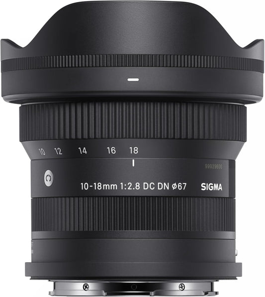Sigma Sigma RF Mount Lens 10-18mm F2.8 DC DN Zoom Wide Angle APS-C for Cantemporary Mirrorless