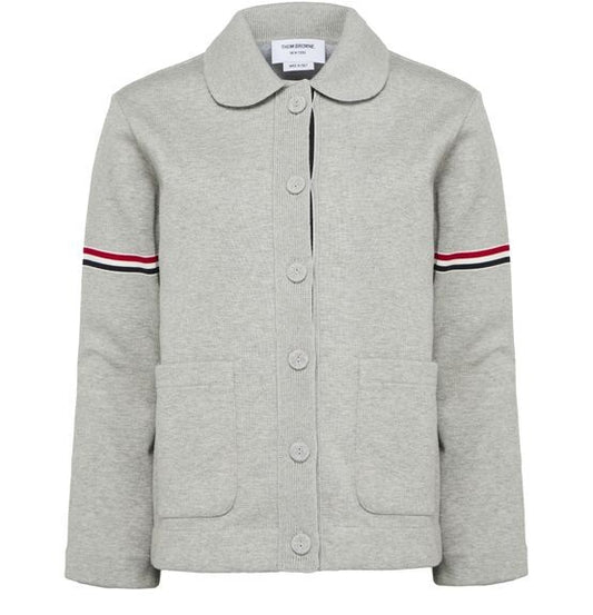 THOM BROWNE コットン製 rwb ストライプ ワークジャケット - Image 1