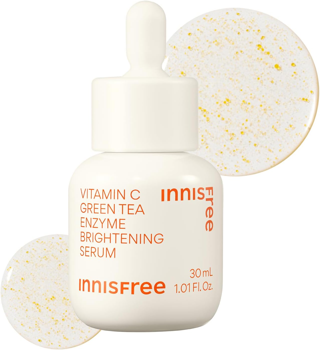 innisfree Vitamin C Green Tea Enzyme Bright Serum 30ml - Genuine Vitamin C Serum, Moisturizing, Hypoallergenic, Sensitive Skin, Dullness, Pores