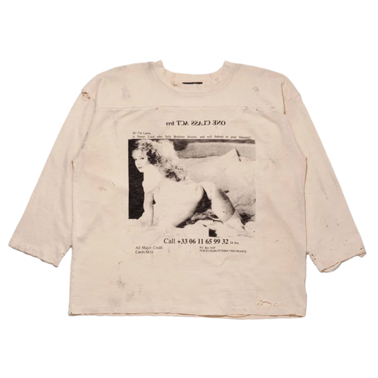 ENFANTS RICHES DÉPRIMÉS 'ONE CLASS ACT' TAN HOCKEY JERSEY