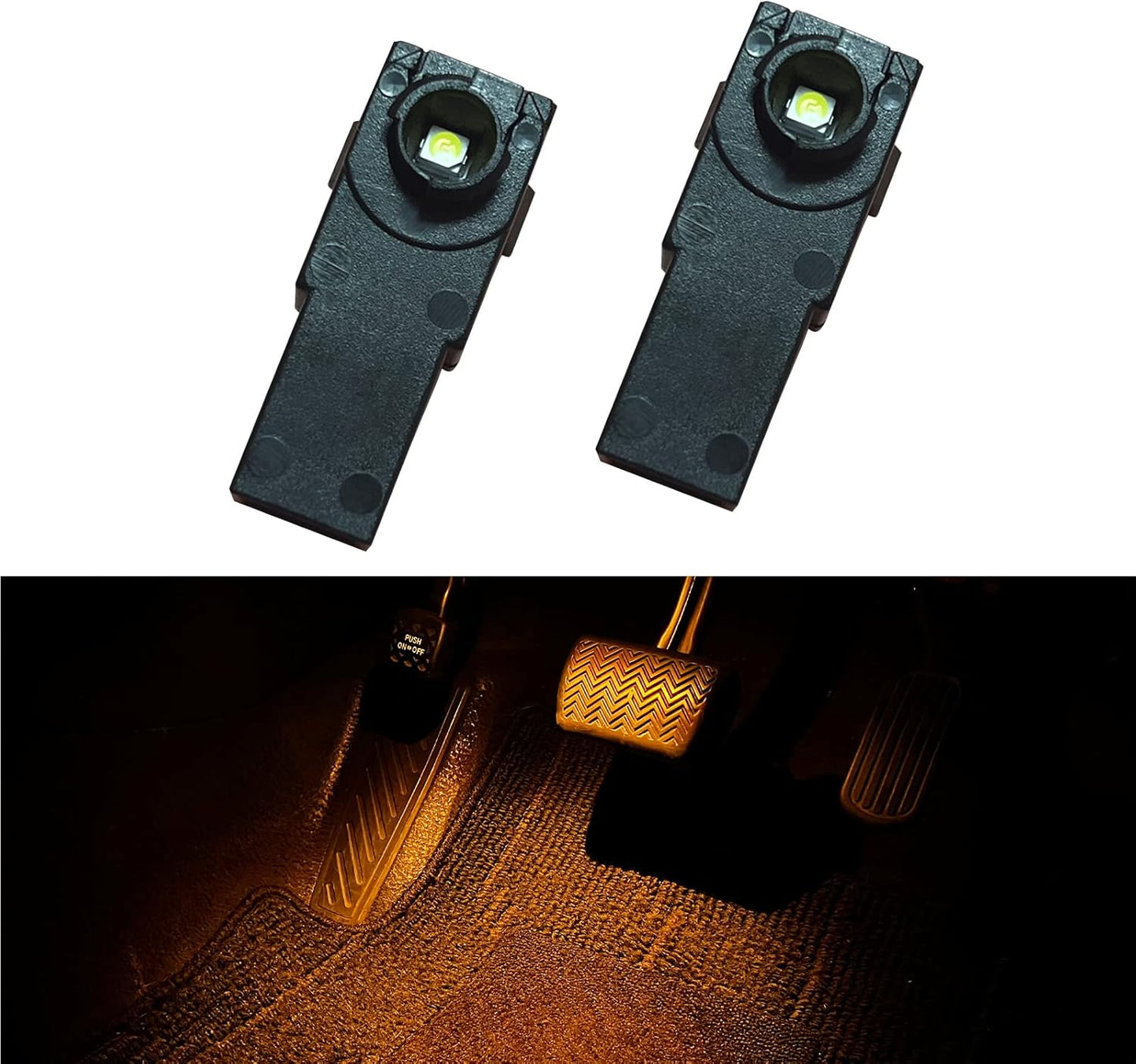 WeCar Toyota Mark X GRX13- LED Foot Lamp, Inner Lamp, Glove Box, Console, Car Light, Foot Light, Genuine Replacement, SMD-LED, 3 Chips, Illumination, Interior, General Purpose LED Light, Custom Parts