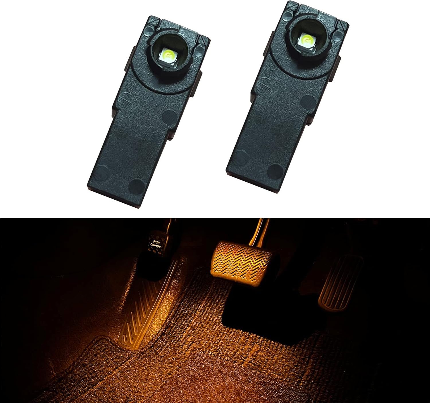 WeCar Toyota Mark X GRX13- LED Foot Lamp, Inner Lamp, Glove Box, Console, Car Light, Foot Light, Genuine Replacement, SMD-LED, 3 Chips, Illumination, Interior, General Purpose LED Light, Custom Parts