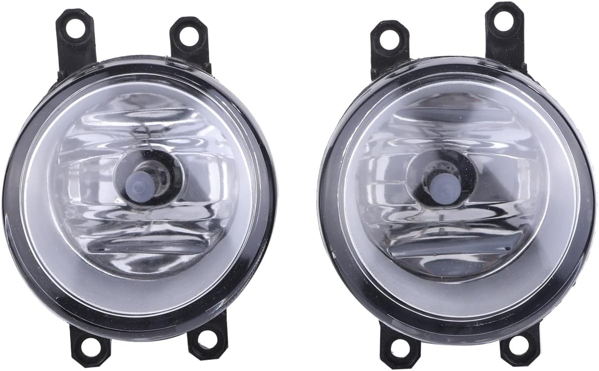 [Partools] Toyota Fog Light Unit, Genuine Replacement, LED, HID Compatible, Left and Right Set (Left and Right Set)