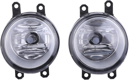 [Partools] Toyota Fog Light Unit, Genuine Replacement, LED, HID Compatible, Left and Right Set (Left and Right Set)