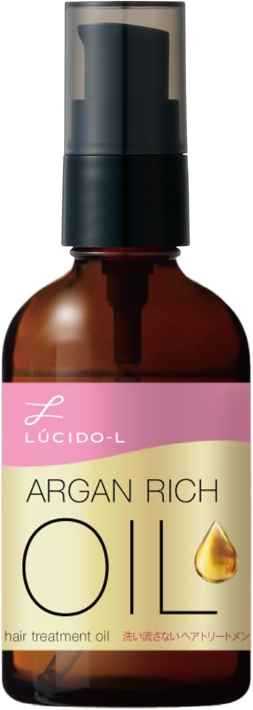 LUCIDO-L Oil Treatment, #EX Hair Oil, Large Capacity, Argan Oil, Non-Rinsing Treatment, High Quality Smooth, 2.8 fl oz (80 ml) (Exclusive)