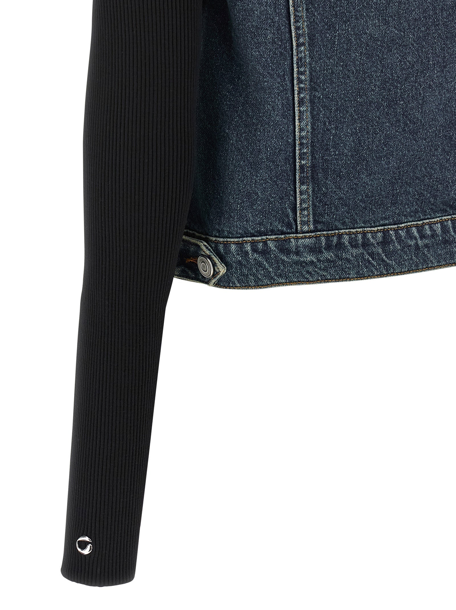 Coperni コペルニ 'ハイブリッドリブデニム'ジャケット - Image 1