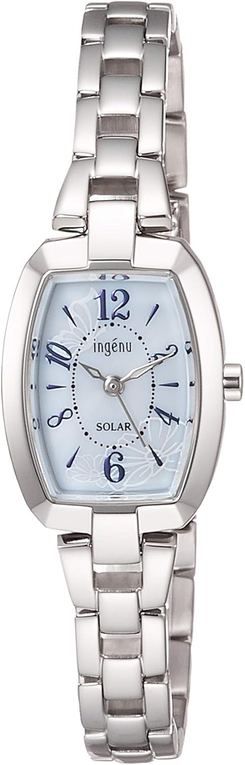 Seiko AHJD424 Women's Wristwatch, Angene, Silver, Dial: White, Bracelet Type