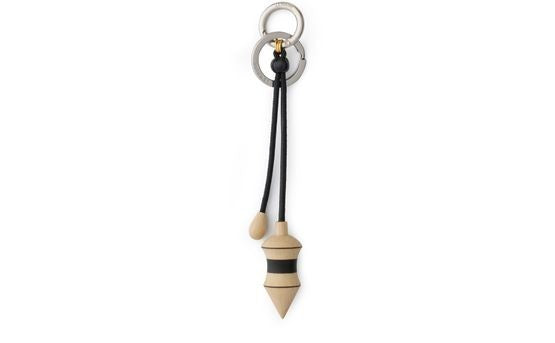 LEMAIRE Stripped clock bag charm - Image 1