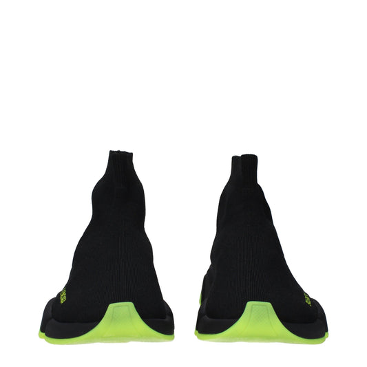 Balenciaga Sneakers Speed 2.0 Donna Tessuto Nero/Giallo Fluo - Image 1