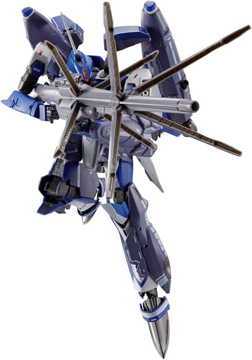 BANDAI SPIRITS DX Chogokin Macross F VF-25G Super Messiah Valkyrie (Michael Blanc Machine) Revival Ver. Approx. 11.8 inches (300 mm), ABS & PVC & Die-Cast Painted Action Figure