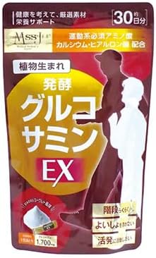 Nippon Medical System Glucosamine EX 30 Packets Health Food/Made in Japan/Domestic Produce/M5/Mss*J / Joint/Knee/Exercise Support/Amino Acid/Calcium/Vegetable Lactic Acid Bacteria/Hyaluronic Acid