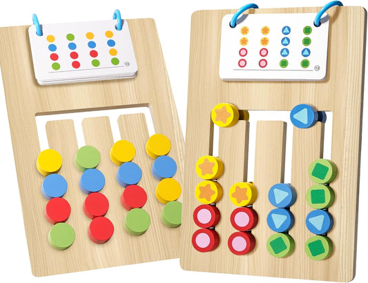 Montessori Toys, Shape Matching, Color Matching, Educational Toy, 3, 4, 5 Years, Birthday, Present, Toys, Girls, Boys, Toddler, Wooden Toys, Fingertip Training, Early Development