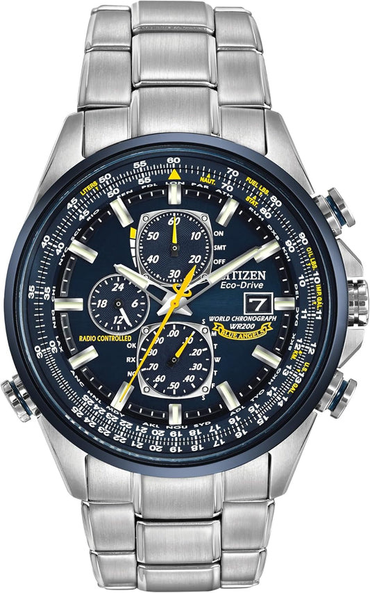 Citizen PROMASTER Wristwatch, Limited Edition, Blue Angels Model, Eco-Drive, Sky Series, AT80XX Series, Men's, watch