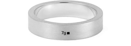 LE GRAMME リボンリング 7g シルバー925 スムースブラッシュド - Image 1