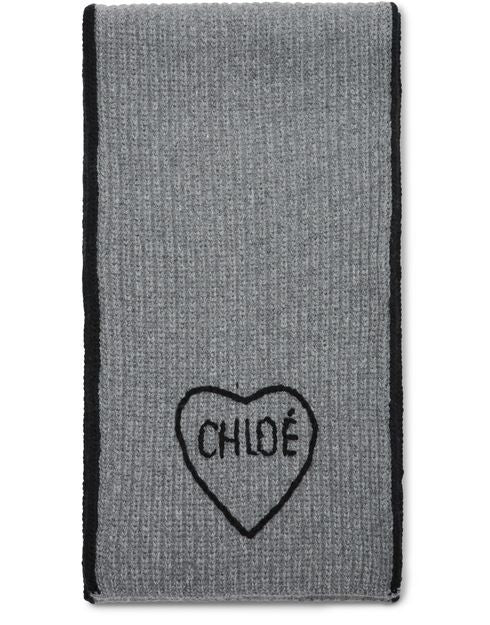 CHLOE Chloé Encoeur scarf - Image 1