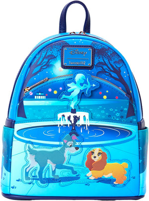 Loungefly Disney Lady and The Tramp 70th Birthday Mini Backpack