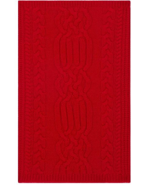 BOMPARD Cable knit neck warmer - Image 1