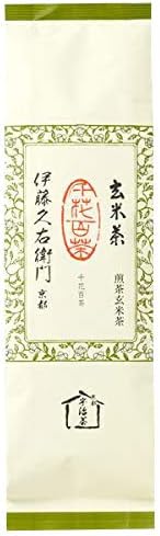 Ito Kyuemon Genmaicha with Uji Matcha Tea, 7.1 oz (200 g) Bag, Tea Leaves, Uji Tea, Japanese Tea, Green Tea, Genmaicha