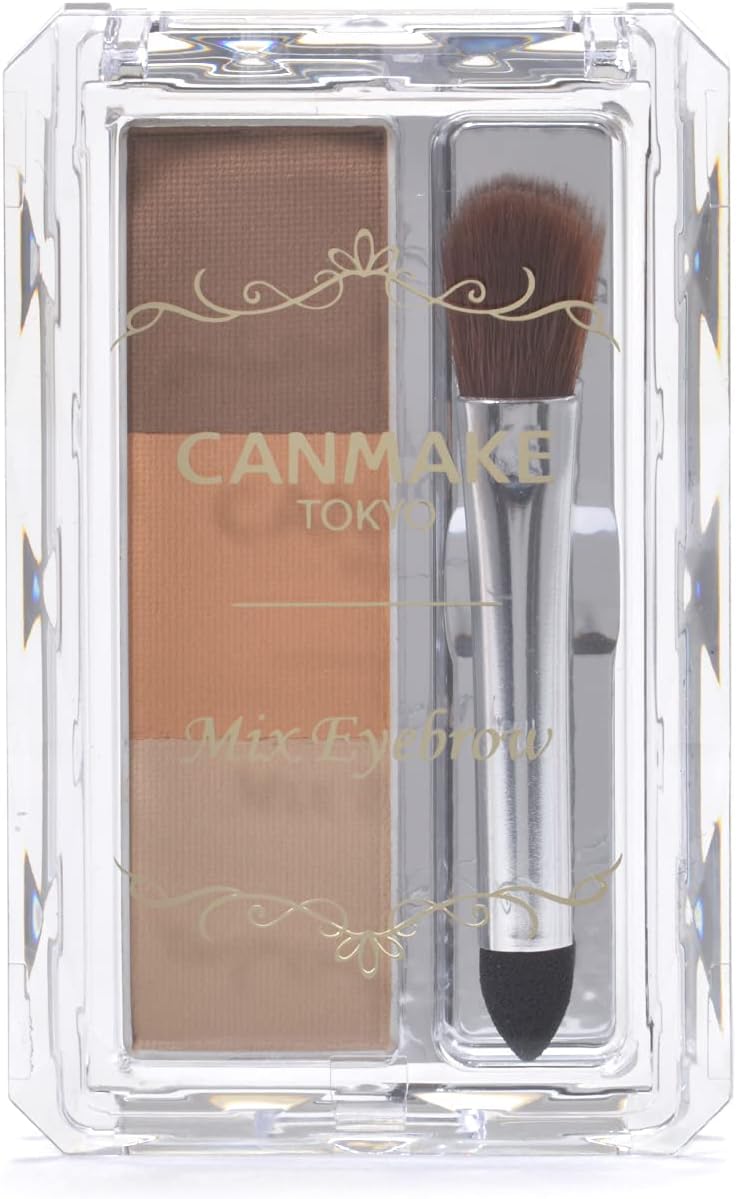 Canmake Mix Eyebrow 06 Honey Brown 0.1 oz (2.8 g)