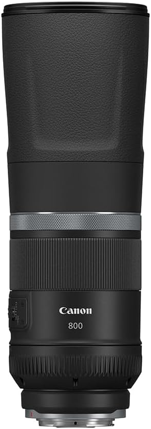 Canon RF800mm F11 IS STM Telephoto Lens, Supports Full Size, RF80011ISSTM