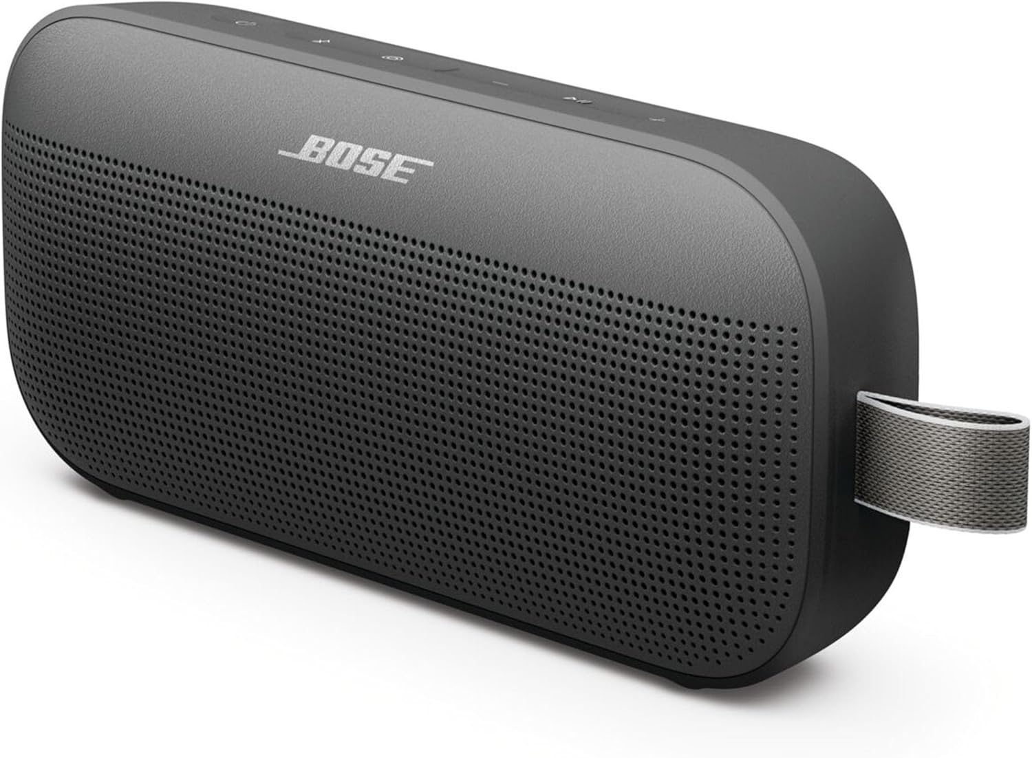 Bose SoundLink Flex Portable Speaker (2nd Gen) Wireless Bluetooth Mini Portable Speaker with Hi-Fi Audio, Up to 12 Hours of Playtime, Waterproof and Dustproof, Black